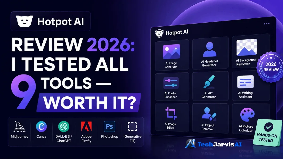 Hotpot AI review 2026 comparing 9 AI tools for image generation, headshots, photo editing, and content creation