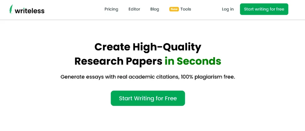 What Is Writeless AI?