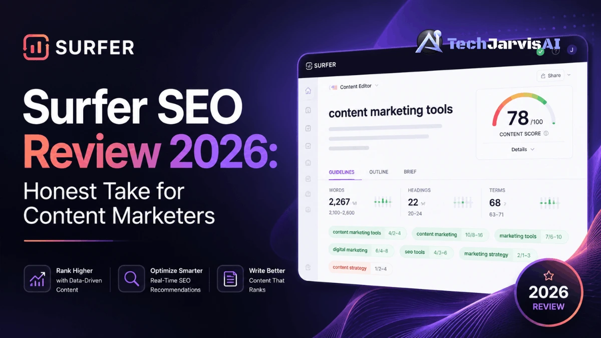 Surfer SEO Review 2026 Honest Take for Content Marketers