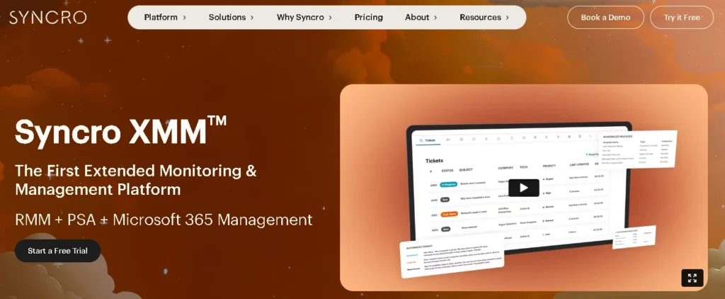 8. SyncroMSP (⭐️ 4.4)