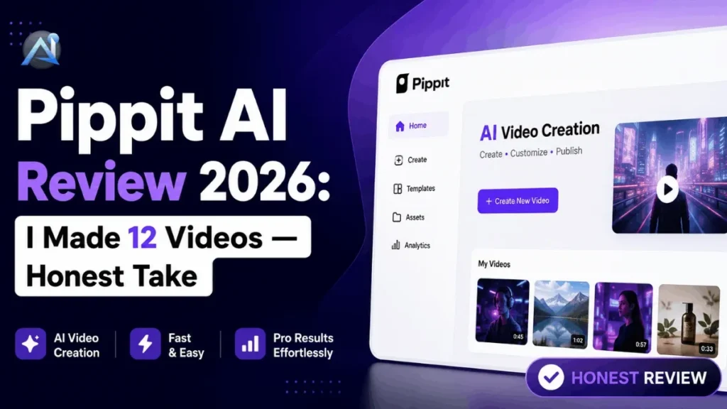 Pippit AI Review 2026: I Made 12 Videos — Honest Take