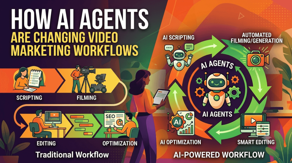 How AI Agents Are Changing Video Marketing Workflows